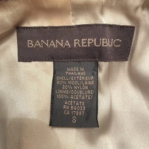 Banana Republic peacoat size small. - Picture 8 of 11